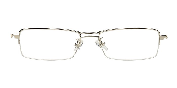 Omutninsk Silver Eyeglass Frames from EyeBuyDirect