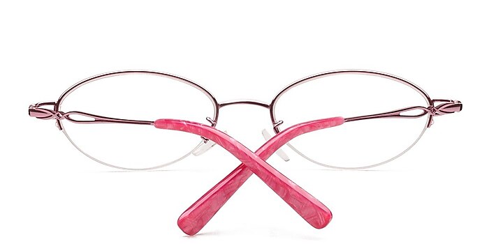 Pink H902 -  Metal Eyeglasses