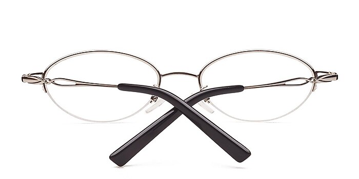 Silver H902 -  Metal Eyeglasses