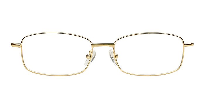 Lyubertsy Golden Metal Eyeglass Frames from EyeBuyDirect
