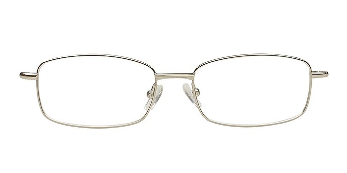 Lyubertsy Silver Metal Eyeglass Frames from EyeBuyDirect