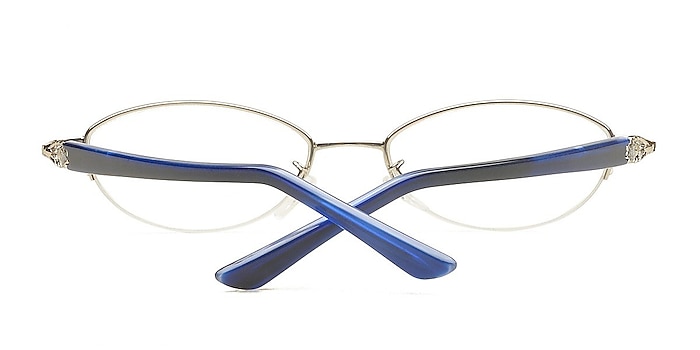 Silver H903 -  Metal Eyeglasses