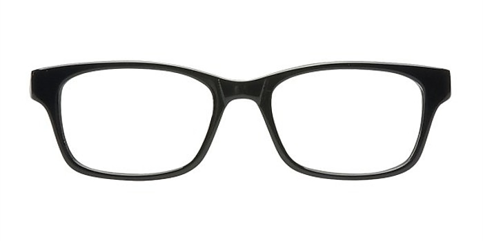 Korolyov Black/Blue Acetate Eyeglass Frames from EyeBuyDirect