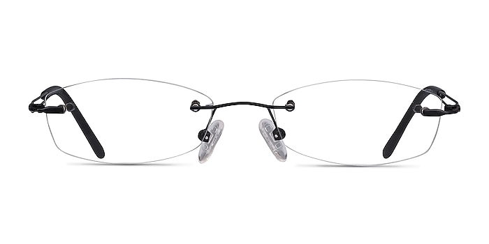Matera Black Metal Eyeglass Frames from EyeBuyDirect