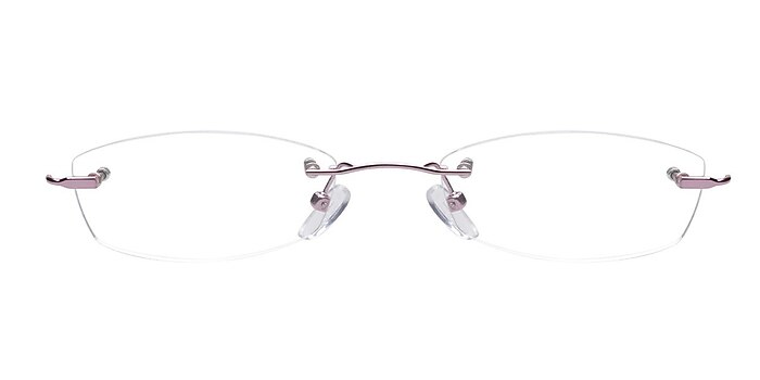 Matera Pink Metal Eyeglass Frames from EyeBuyDirect