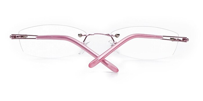 Pink Matera -  Lightweight Metal Eyeglasses
