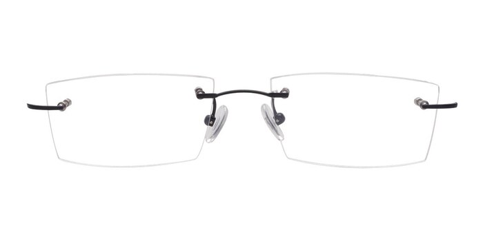 Laredo Noir Métal Montures de lunettes de vue d'EyeBuyDirect