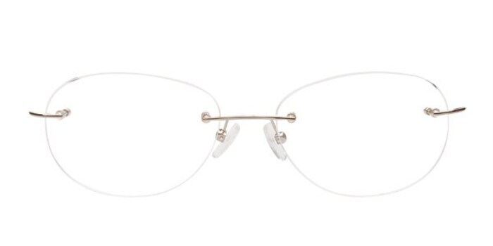 Pompano Gunmetal Métal Montures de lunettes de vue d'EyeBuyDirect