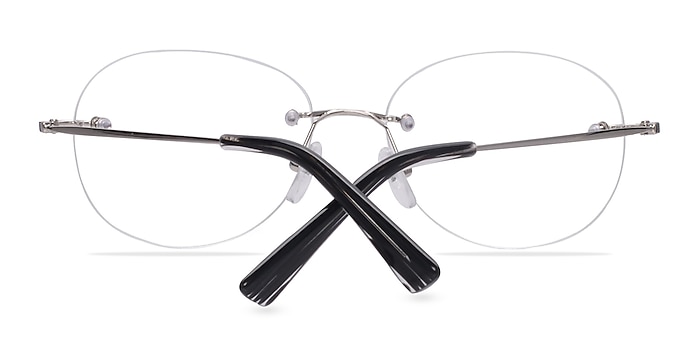 Silver Pompano -  Lightweight Metal Eyeglasses