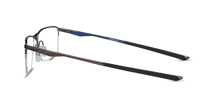 Oakley Socket 5.5 Satin Pewter Métal Montures de lunettes de vue d'EyeBuyDirect