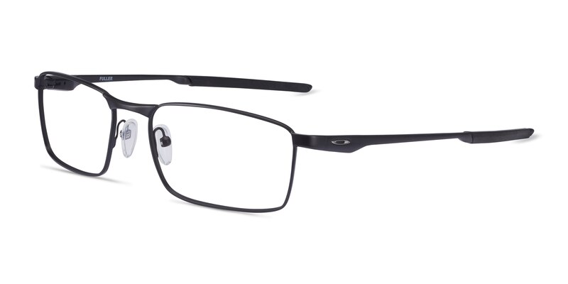Oakley Fuller - Rectangle Satin Black Frame Glasses For Men | Eyebuydirect