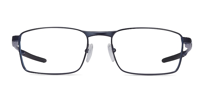 Oakley Fuller Matte Midnight Metal Eyeglass Frames from EyeBuyDirect