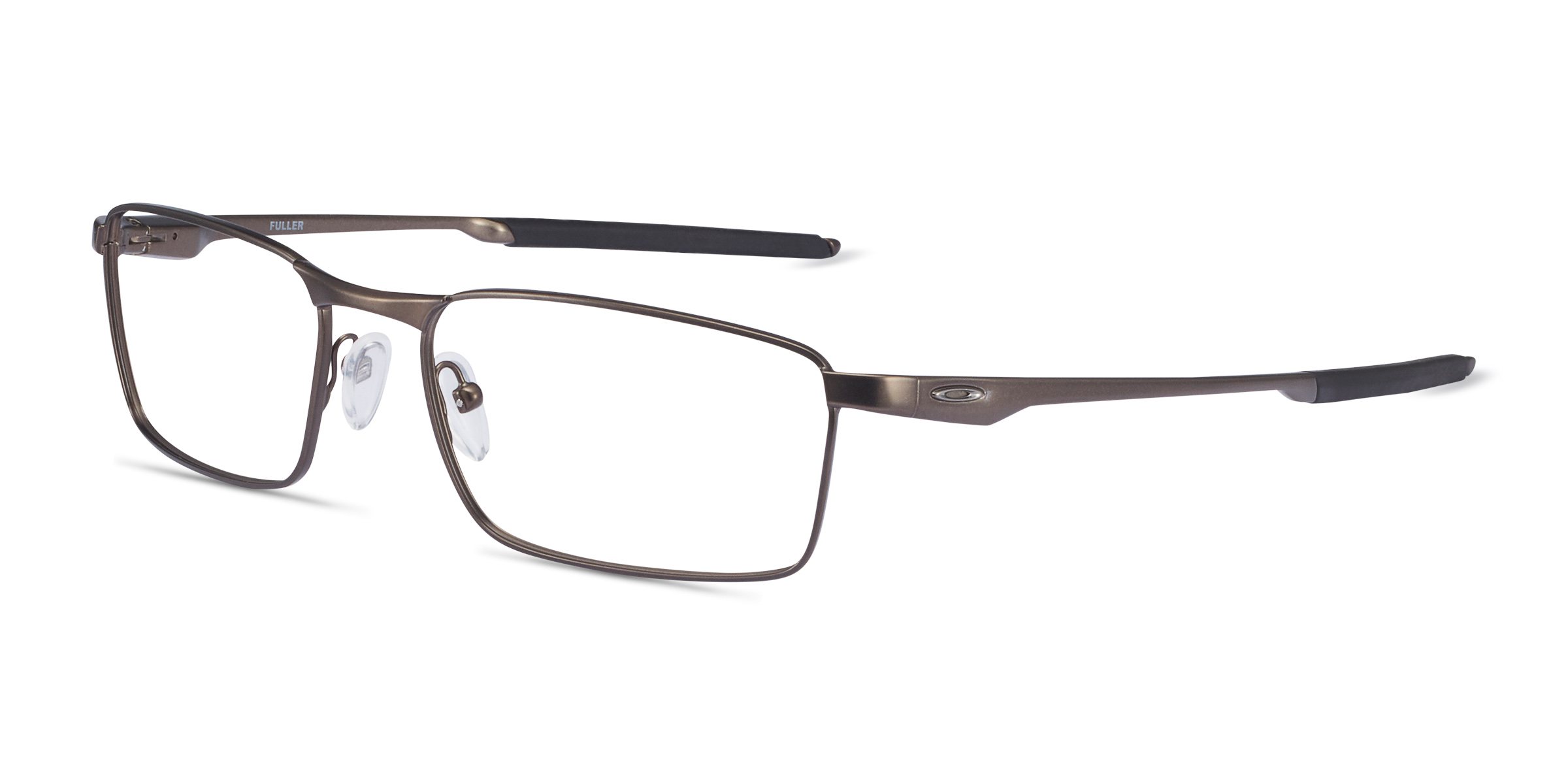 Oakley Fuller - Rectangle Pewter Frame Glasses For Men | Eyebuydirect