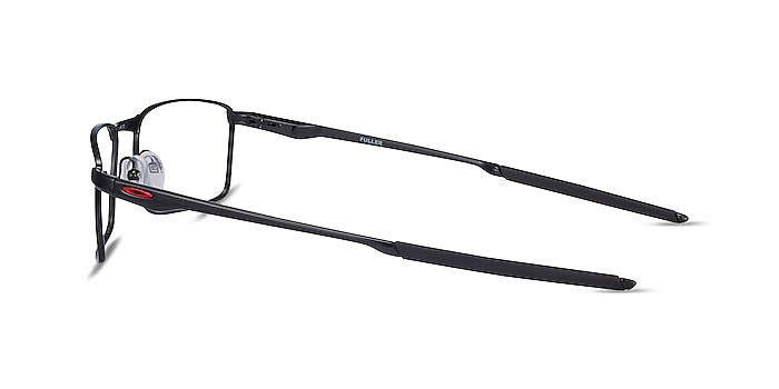 Oakley Fuller Polished Black Metal Eyeglass Frames from EyeBuyDirect