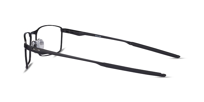 Oakley Fuller - Rectangle Satin Black Frame Glasses For Men | EyeBuyDirect