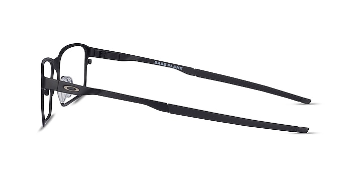 Oakley Base Plane Satin Black Métal Montures de lunettes de vue d'EyeBuyDirect
