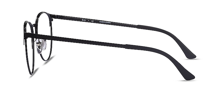 Ray-Ban RB6375 Noir Métal Montures de lunettes de vue d'EyeBuyDirect