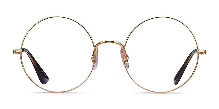 Ray-Ban RB6392 Gold Metal Eyeglass Frames from EyeBuyDirect