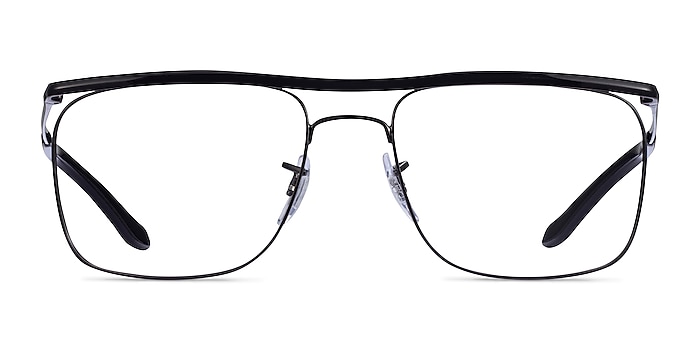 Ray-Ban RB6519 Black Metal Eyeglass Frames from EyeBuyDirect