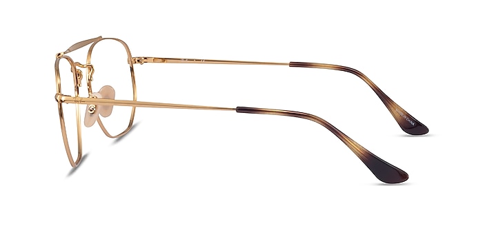 Ray-Ban RB3648V Gold Metal Eyeglass Frames from EyeBuyDirect