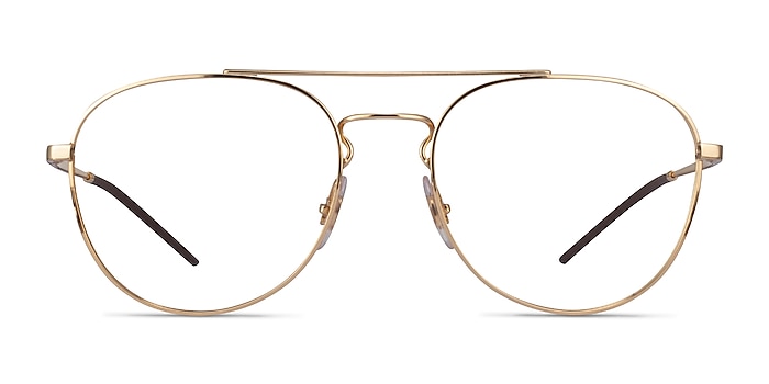 Ray-Ban RB6414 Doré Métal Montures de lunettes de vue d'EyeBuyDirect