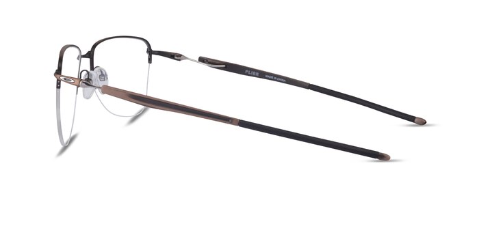 Oakley Plier Bronze Titanium Eyeglass Frames from EyeBuyDirect