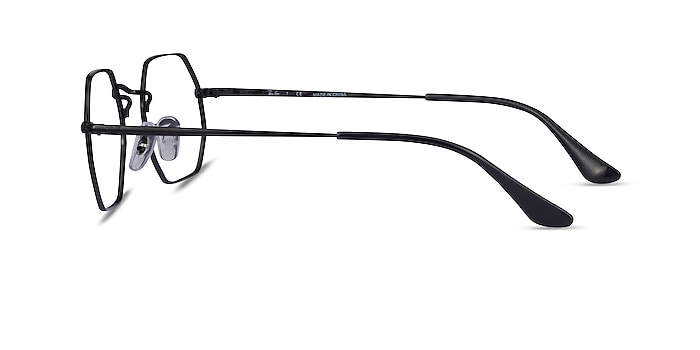 Ray-Ban RB6456 Black Metal Eyeglass Frames from EyeBuyDirect