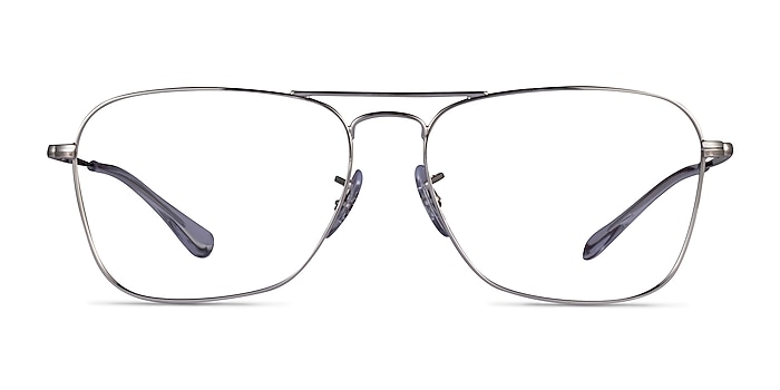 Ray-Ban RB6536 Argenté Métal Montures de lunettes de vue d'EyeBuyDirect