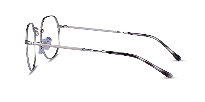 Ray-Ban RB6465 Jack Silver Ivory Tortoise Metal Eyeglass Frames from EyeBuyDirect