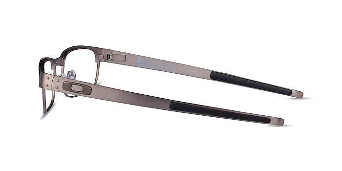 Oakley Metal Plate Gunmetal Metal Eyeglass Frames from EyeBuyDirect