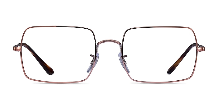 Ray-Ban RB1969V Copper Metal Eyeglass Frames from EyeBuyDirect