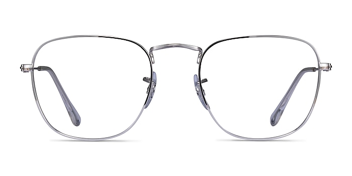 Ray-Ban RB3857V Silver Metal Eyeglass Frames from EyeBuyDirect