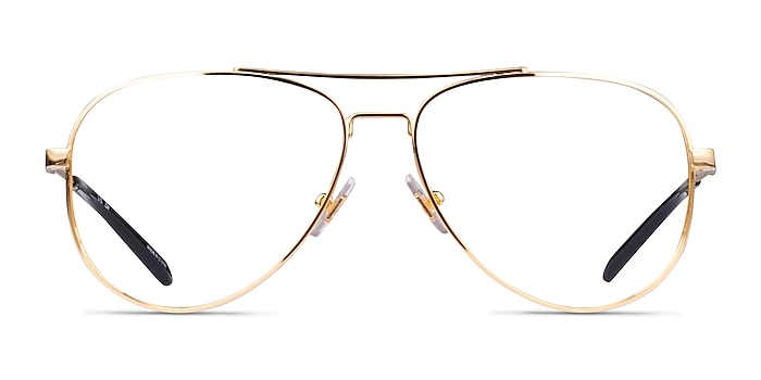 ARNETTE Wharf Gold Metal Eyeglass Frames from EyeBuyDirect