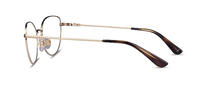 Vogue Eyewear VO4128 Pale Gold Metal Eyeglass Frames from EyeBuyDirect