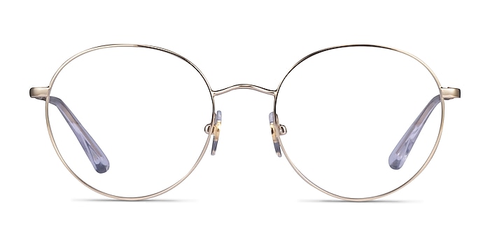 Vogue Eyewear VO4177 Pale Gold Metal Eyeglass Frames from EyeBuyDirect