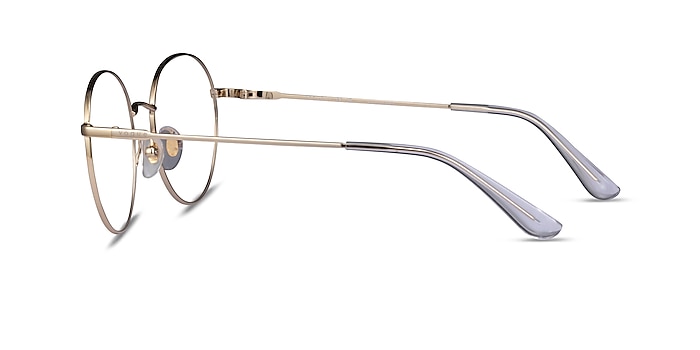 Vogue Eyewear VO4177 Pale Gold Metal Eyeglass Frames from EyeBuyDirect
