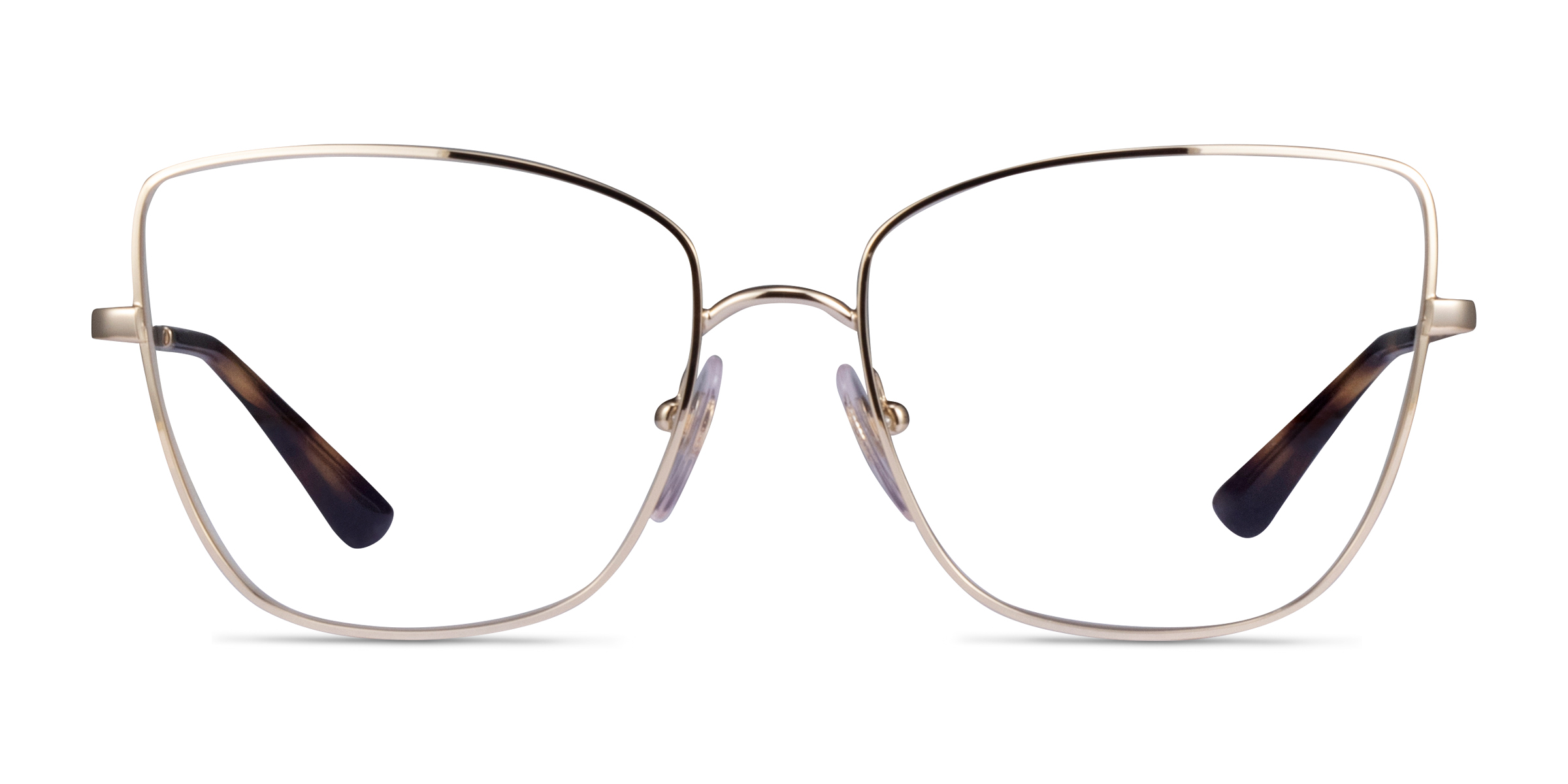 Vogue Eyewear VO4225 Cat Eye Pale Gold Frame Glasses For Women Eyebuydirect Canada