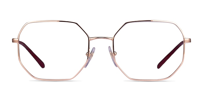 Vogue Eyewear VO4228 Rose Gold Metal Eyeglass Frames from EyeBuyDirect