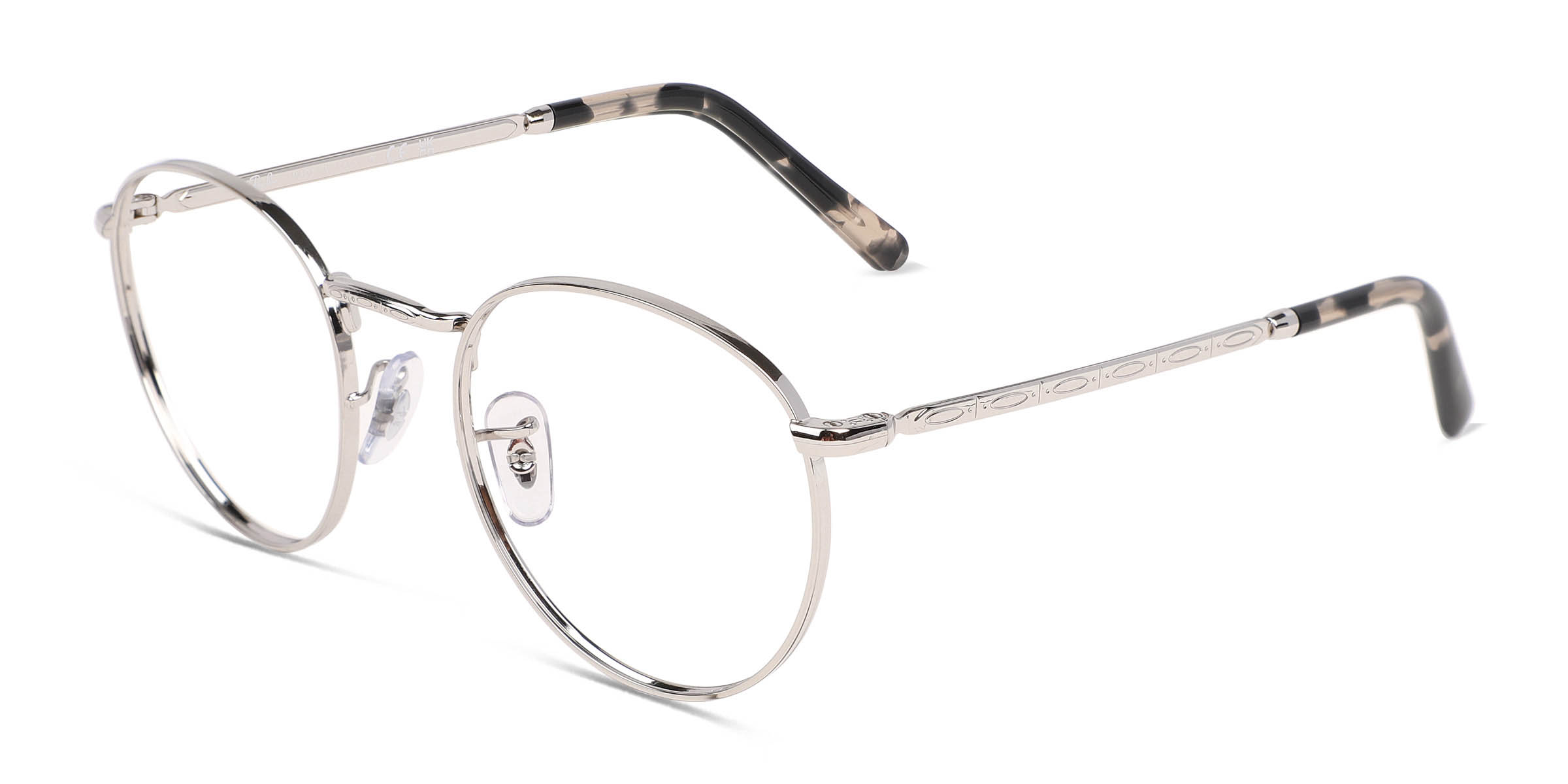 Ray Ban Rb3637v New Round Round Silver Frame Eyeglasses Eyebuydirect Canada 