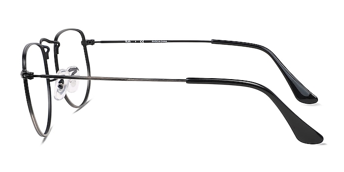 Ray-Ban RB3958V Elon Antique Gunmetal Metal Eyeglass Frames from EyeBuyDirect