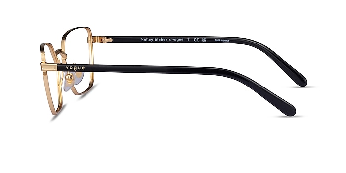 Vogue Eyewear VO4244 Gold Metal Eyeglass Frames from EyeBuyDirect