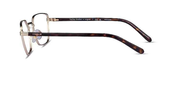 Vogue Eyewear VO4244 Pale Gold Metal Eyeglass Frames from EyeBuyDirect