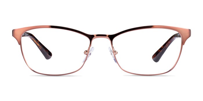 Vogue Eyewear VO3987B Brown Metal Eyeglass Frames from EyeBuyDirect