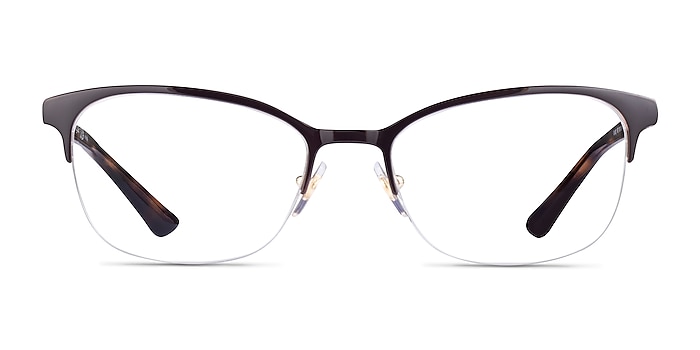 Vogue Eyewear VO4067 Brown Metal Eyeglass Frames from EyeBuyDirect