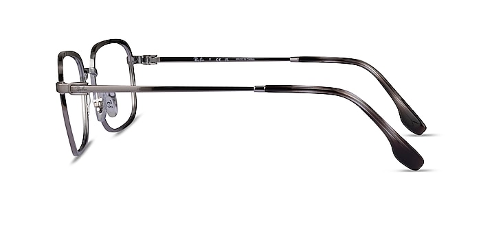 Ray-Ban RB6495 Gunmetal Metal Eyeglass Frames from EyeBuyDirect