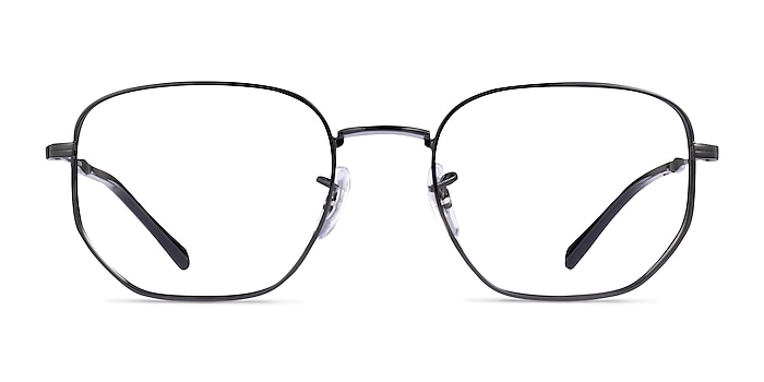 Ray-Ban RB6496 Black Metal Eyeglass Frames from EyeBuyDirect