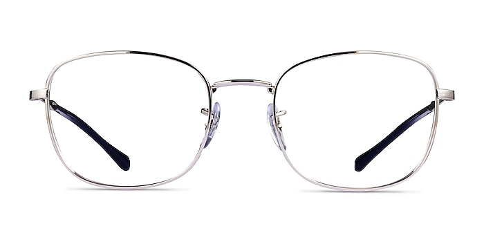 Ray-Ban RB6497 Silver Metal Eyeglass Frames from EyeBuyDirect