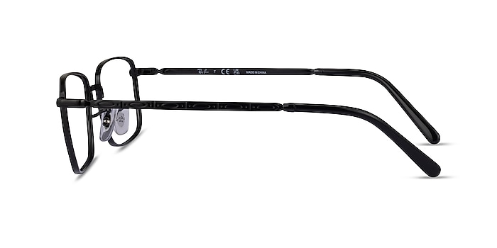 Ray-Ban RB3717V Black Metal Eyeglass Frames from EyeBuyDirect