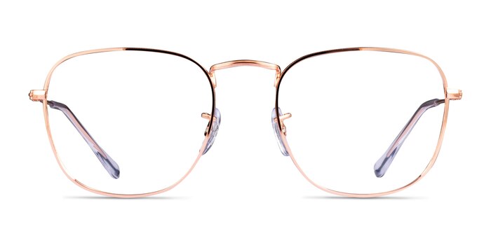 Ray-Ban RB3857V Frank Or rose Métal Montures de lunettes de vue d'EyeBuyDirect