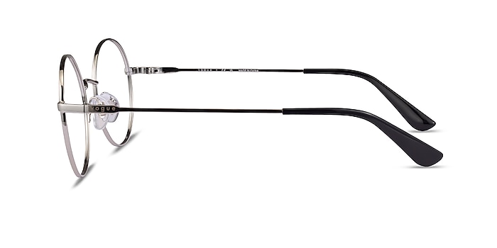 Vogue Eyewear VO4127 Silver Metal Eyeglass Frames from EyeBuyDirect